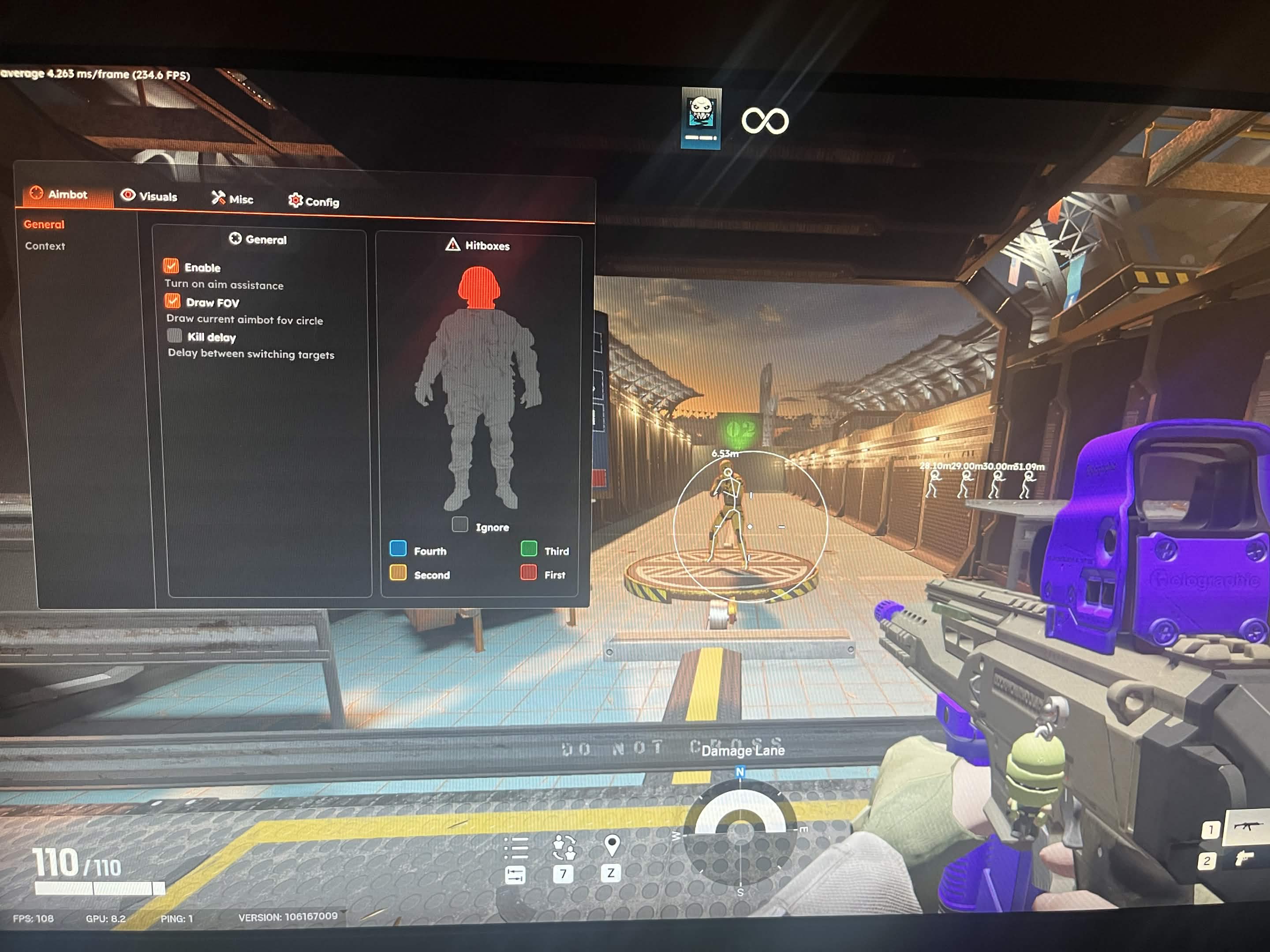 Customer screenshot