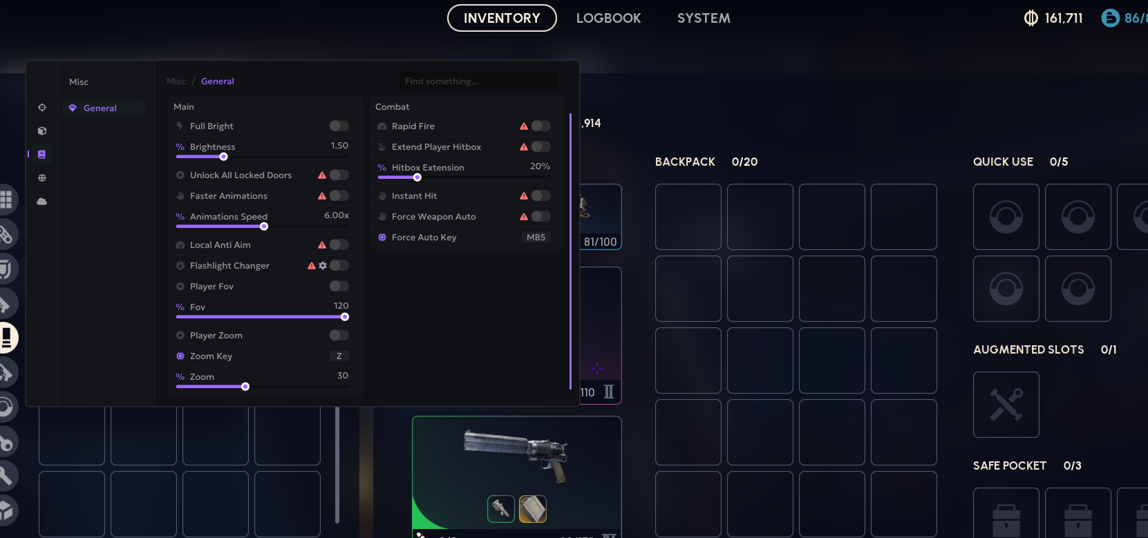Customer screenshot