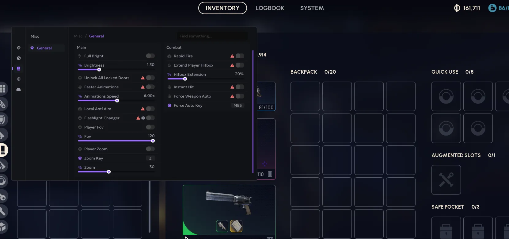 Customer screenshot