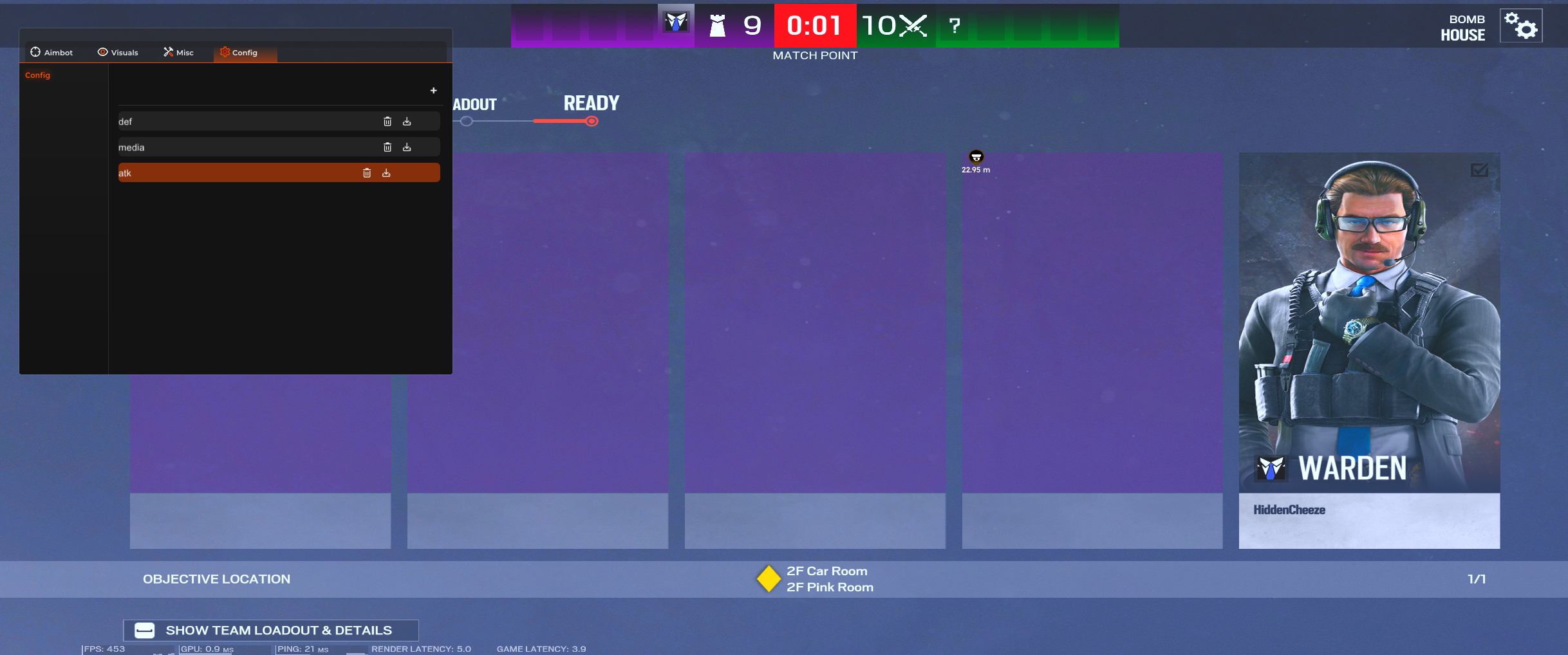 Customer screenshot