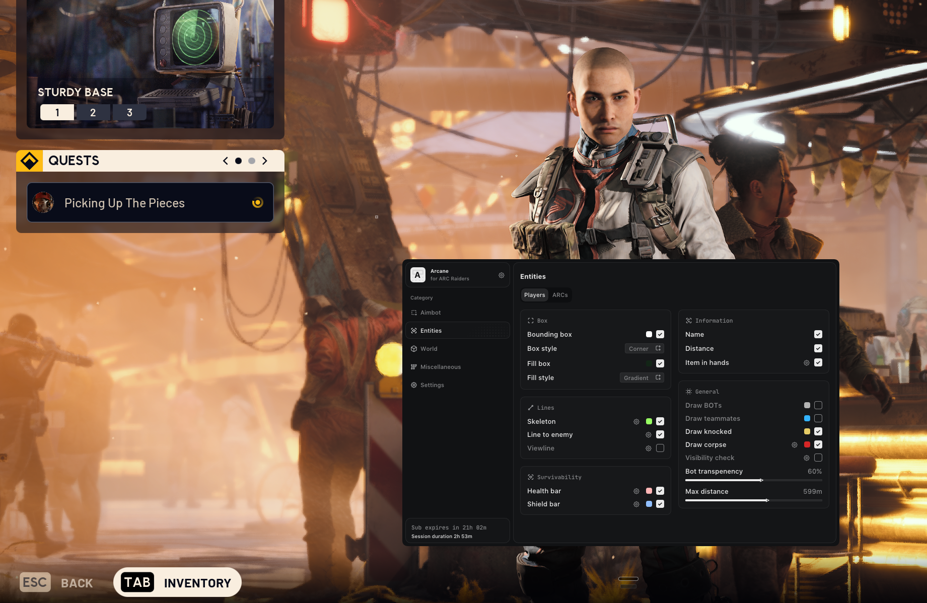 Customer screenshot