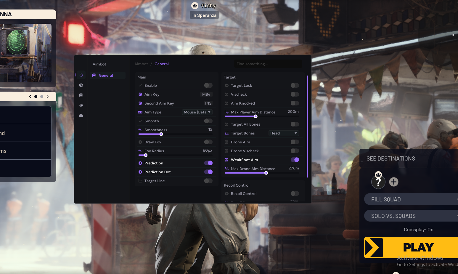 Customer screenshot