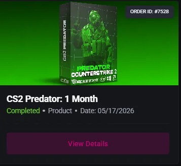 Customer screenshot
