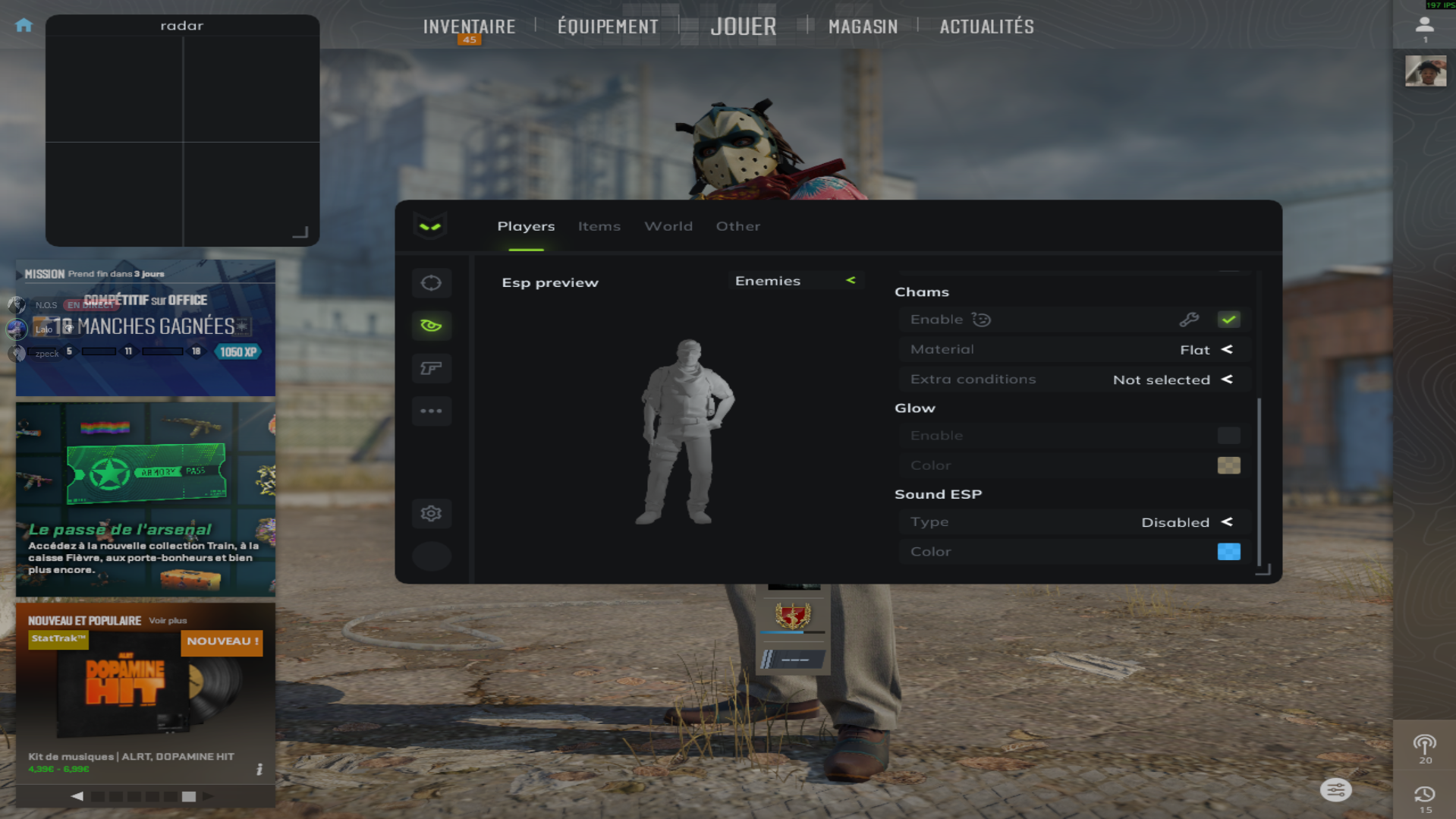 Customer screenshot
