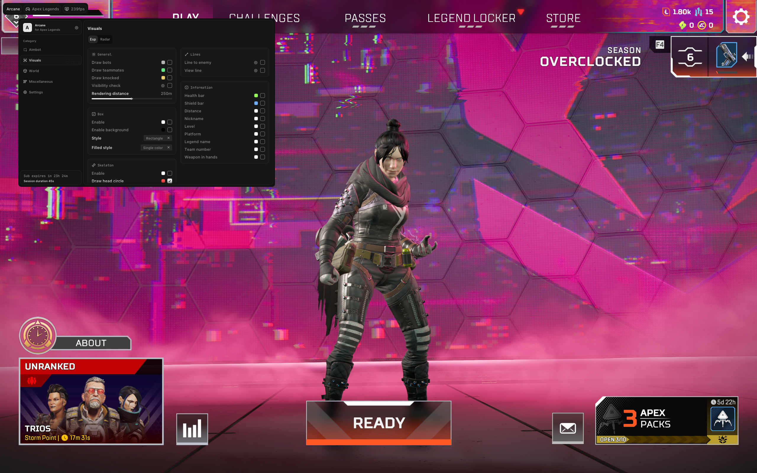 Customer screenshot