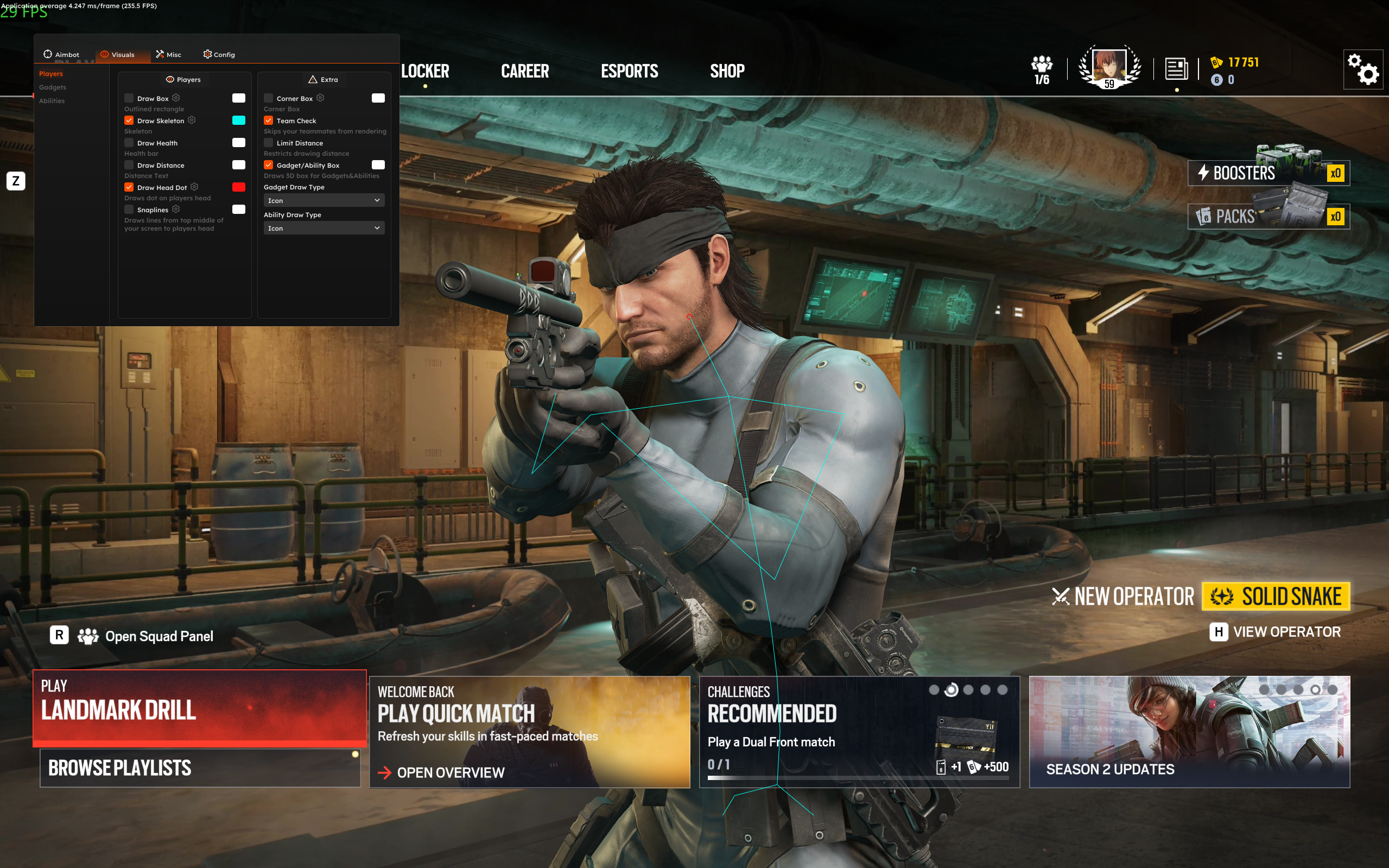 Customer screenshot