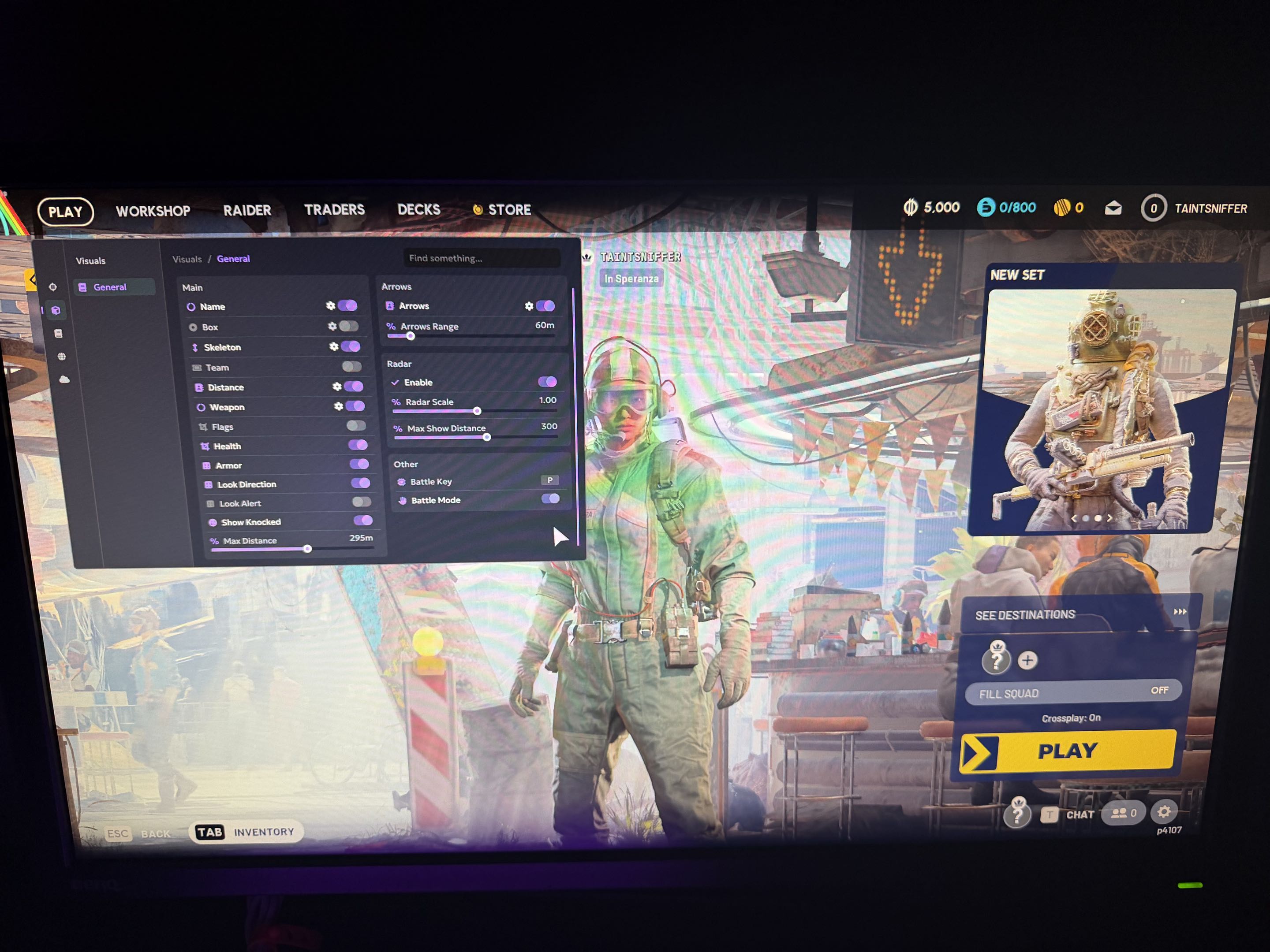 Customer screenshot