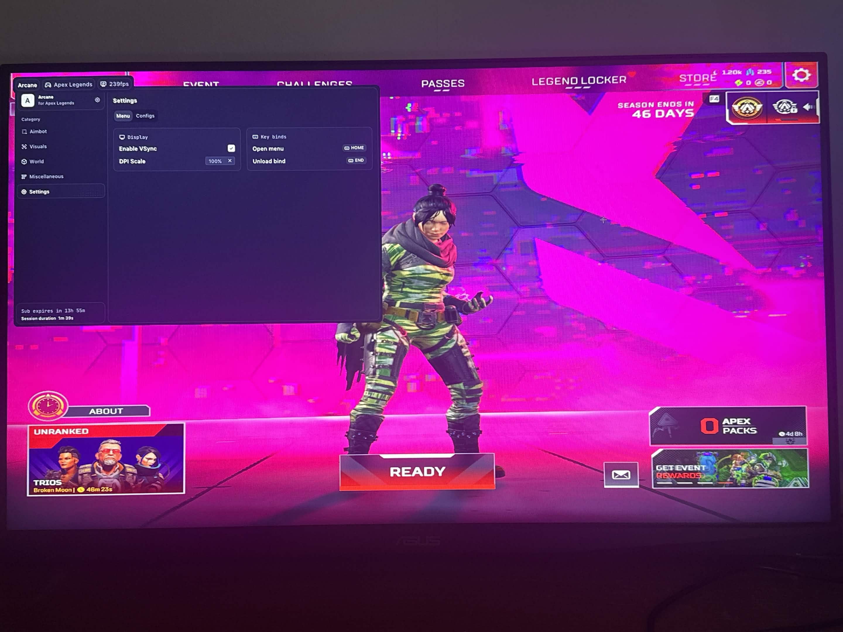 Customer screenshot