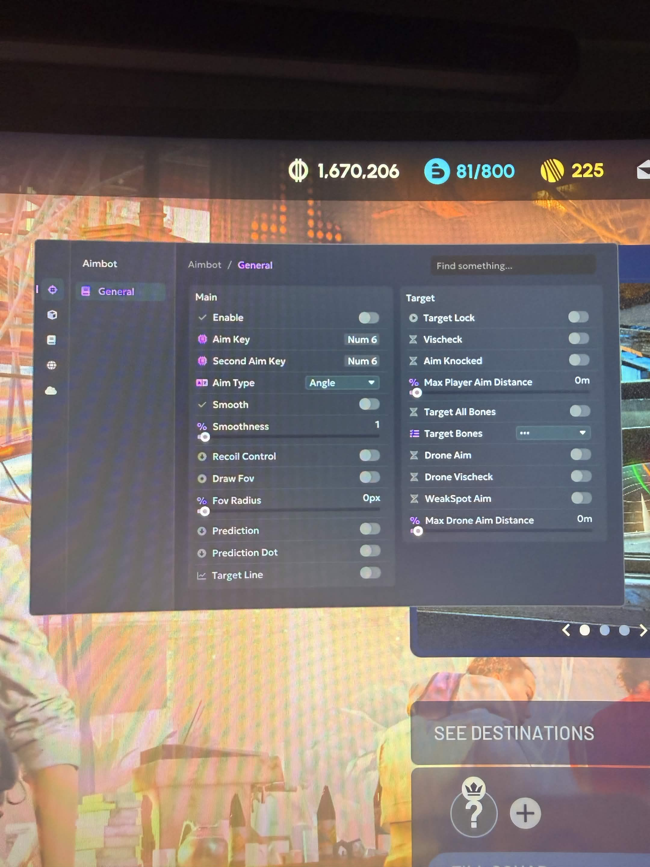 Customer screenshot