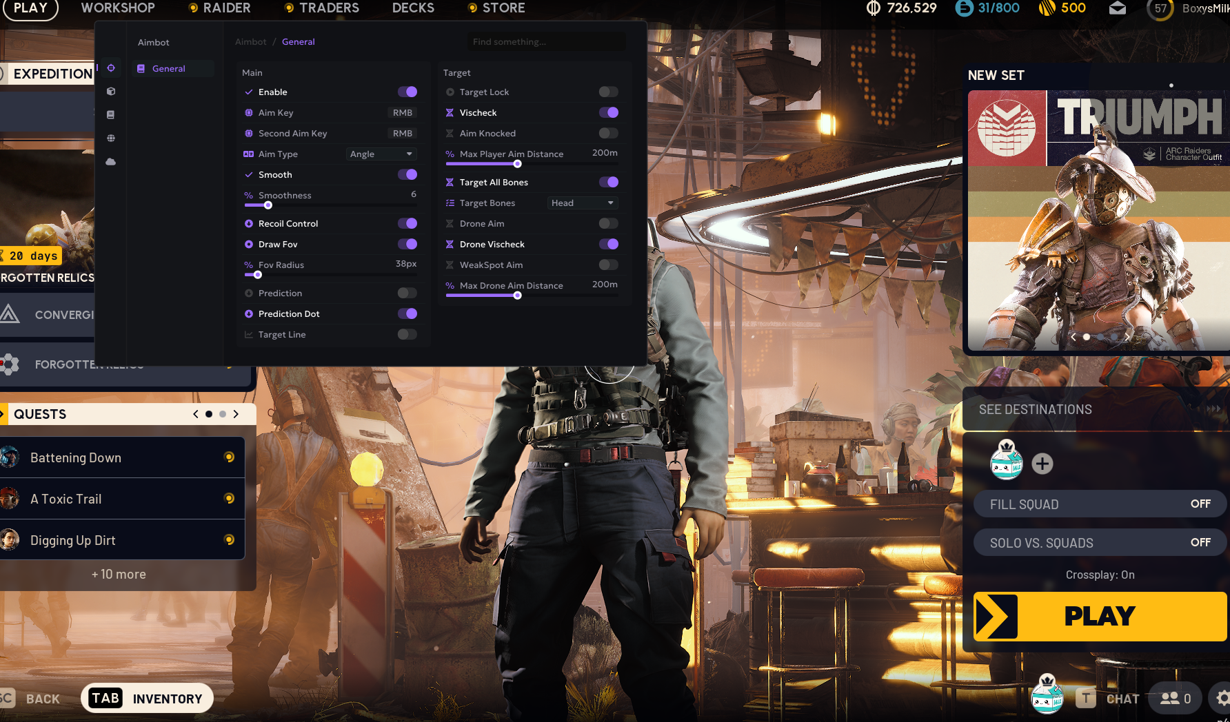 Customer screenshot