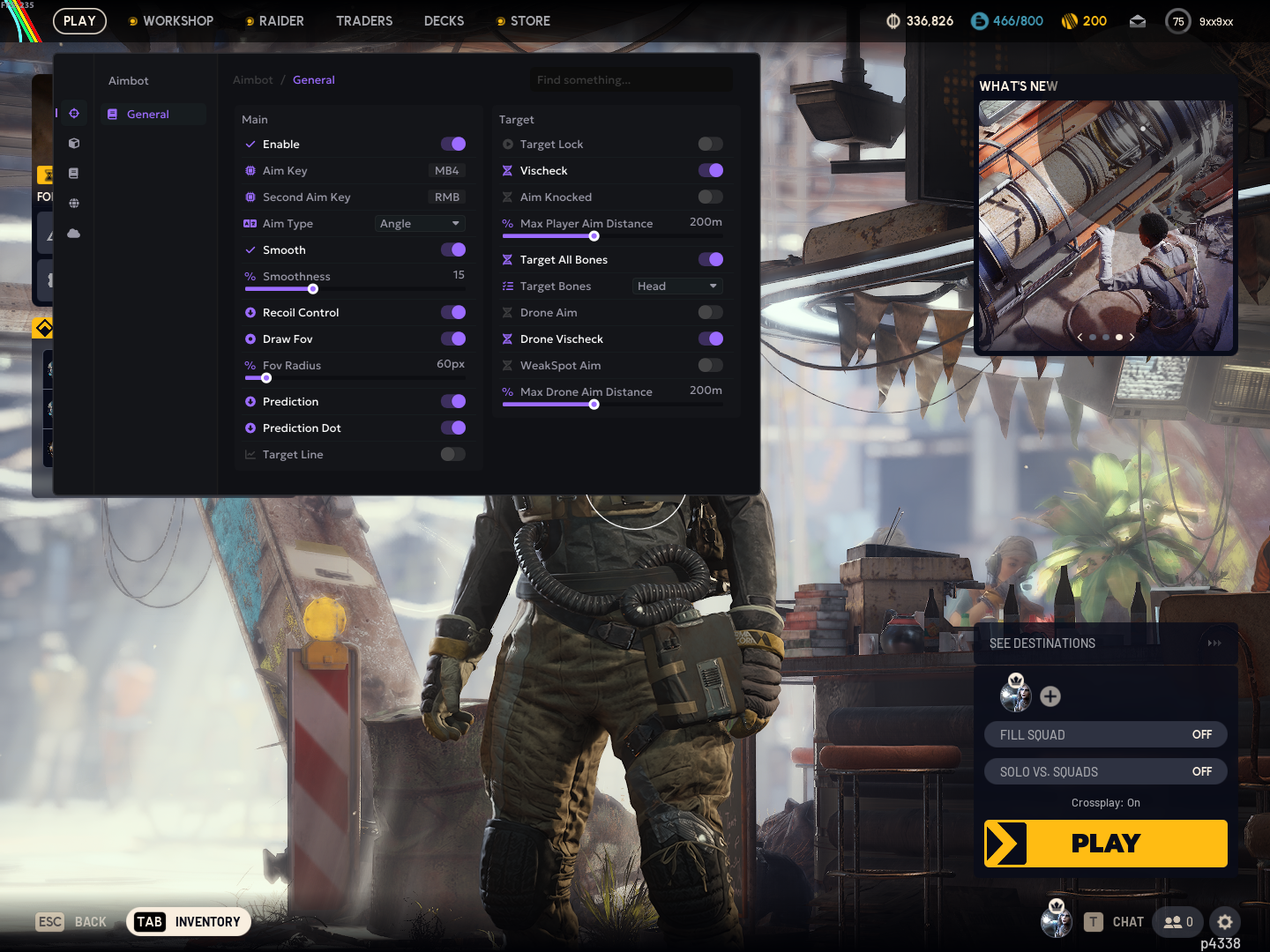 Customer screenshot