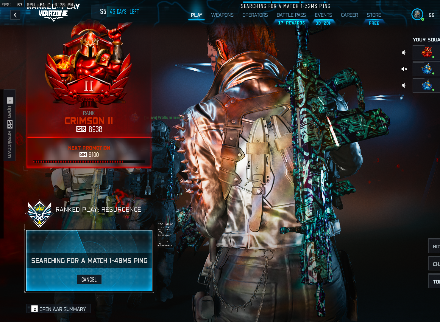 Customer screenshot