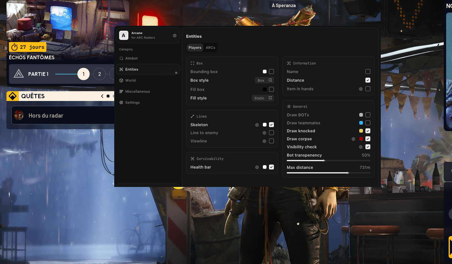 Customer screenshot